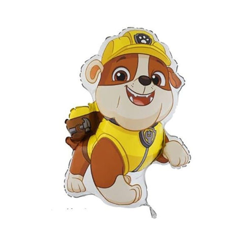 Folienballon Film & TV | Paw Patrol | Rubble | 71cm | inkl. Heliumfüllung