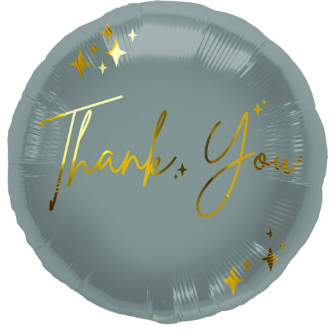 Folienballon Dankeschön | Danke | Thank you | ca. 45cm | inkl. Heliumfüllung