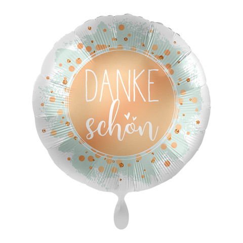 Folienballon Dankeschön | Danke | ca. 45cm | inkl. Heliumfüllung