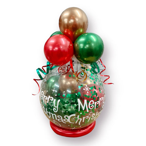 Weihnachtsgeschenkballon X-MAS Edition