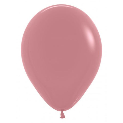 Latexballon rosewood | altrosa | 30cm | inkl. Helium