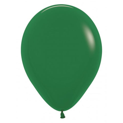 Latexballon waldgrün | forest green | 30cm | inkl. Helium