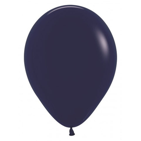 Latexballon dunkelblau | navy blue | 30cm | inkl. Helium