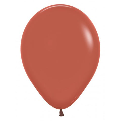 Latexballon terracotta | 30cm | inkl. Helium