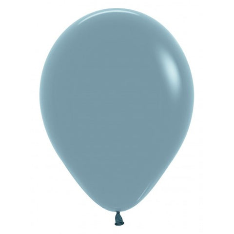 Latexballon graublau | storm blue | 30cm | inkl. Helium