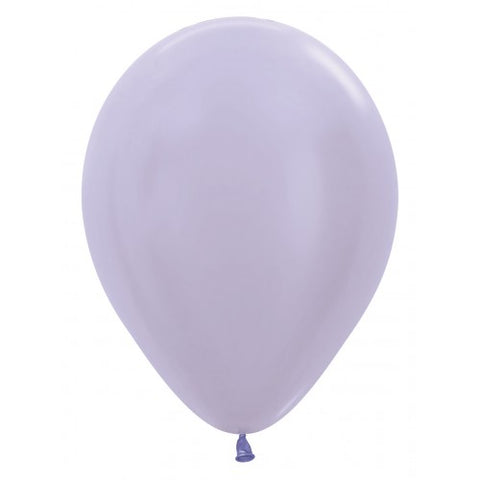 Latexballon lila schimmernd | pearl lilac | 30cm | inkl. Helium