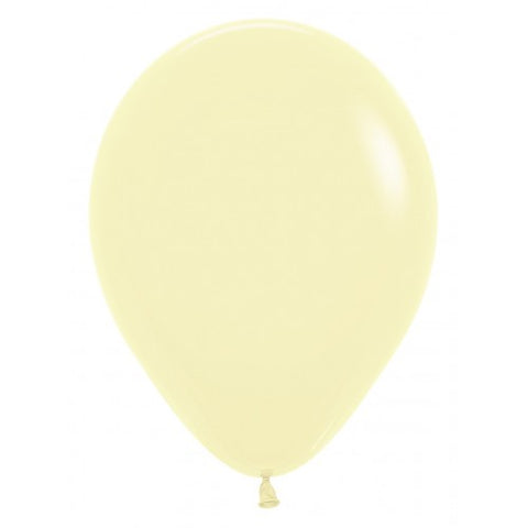 Latexballon pastellgelb | pastel yellow | 30cm | inkl. Helium