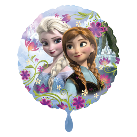 Folienballon Film & TV | Frozen Anna & Elsa | 45cm | inkl. Heliumfüllung