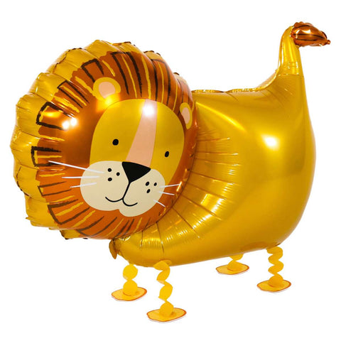 Airwalker Folienballon | Walking Lion | Löwe | ca. 96cm | inkl. Heliumfüllung