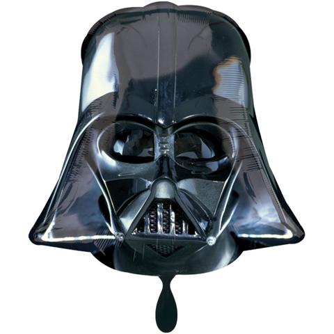 Folienballon Film & TV | Star Wars Darth Vader | 63cm | inkl. Heliumfüllung