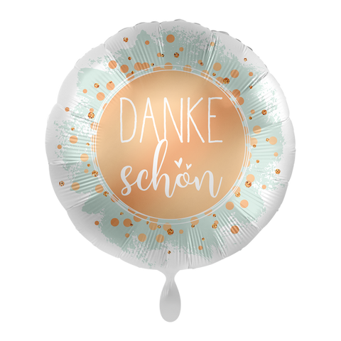 Folienballon Dankeschön | Danke |  ca. 45cm | inkl. Heliumfüllung