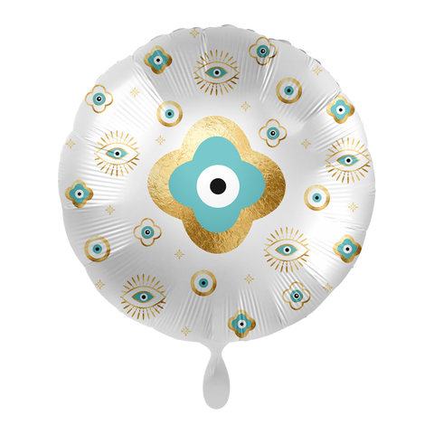 Folienballon Religion | NAZAR | ca. 45cm | inkl. Heliumfüllung