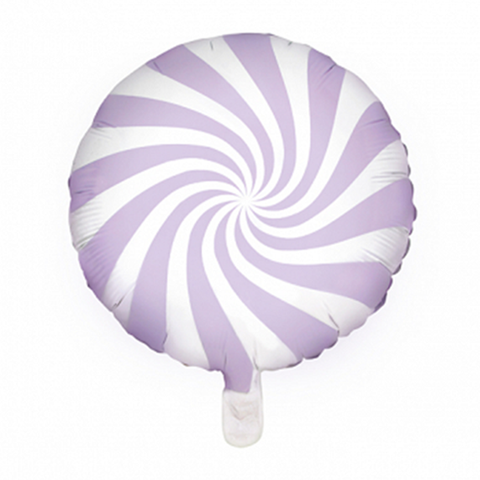 Folienballon Weihnachten | Candy lavendel | 45cm | inkl. Heliumfüllung