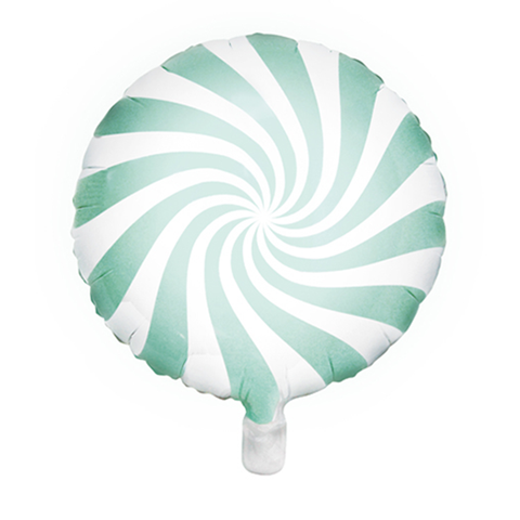 Folienballon Weihnachten | Candy mint | 45cm | inkl. Heliumfüllung
