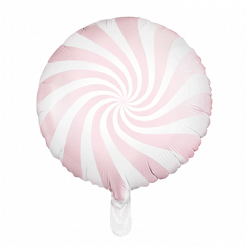 Folienballon Weihnachten | Candy rosa | 45cm | inkl. Heliumfüllung