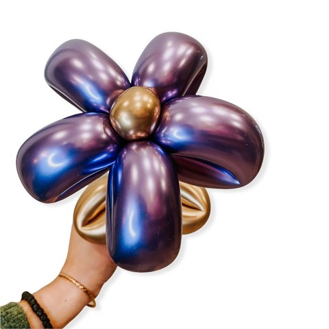Ballonblumenstrauß | Blume aus Modellierballons | Ballonblume | verschiedene Farben