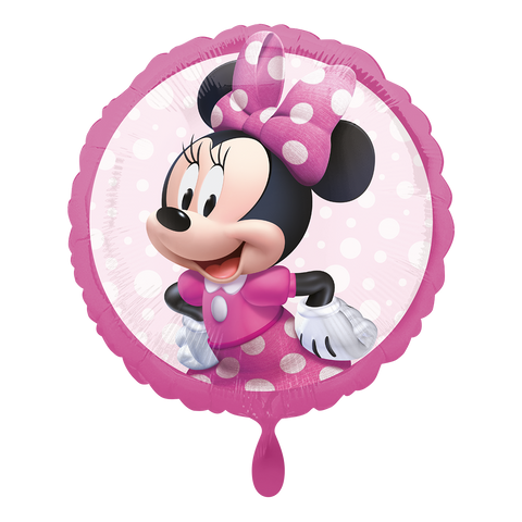 Folienballon Film & TV | Minnie Mouse | 45cm | inkl. Heliumfüllung