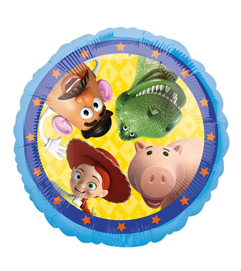 Folienballon Film & TV | Toy Story | ca. 43cm | rund | inkl. Heliumfüllung
